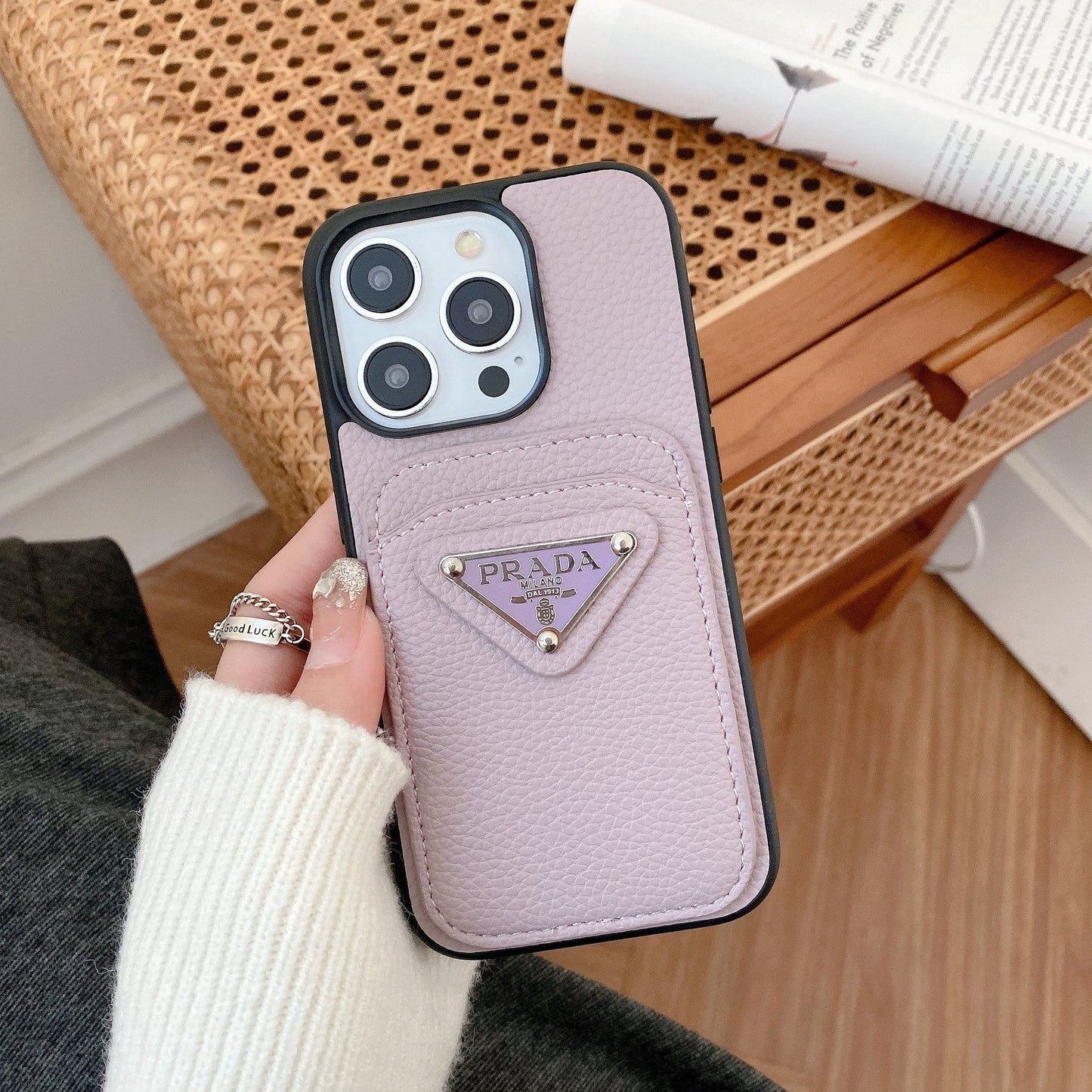 Barevné pouzdro na iPhone Pra Card Holder