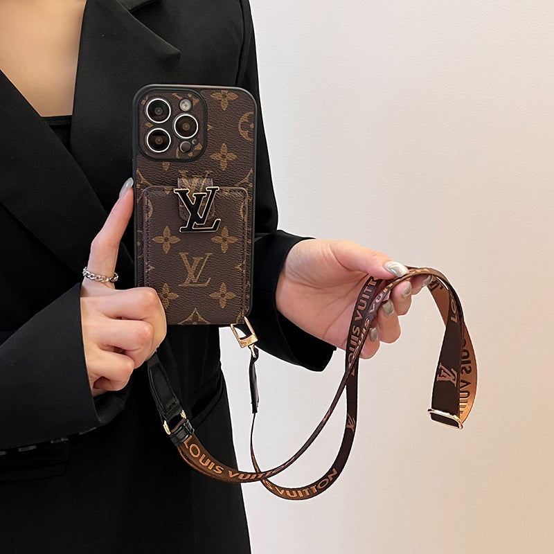 Θήκη για iPhone με αλυσίδα για κάρτες Lou