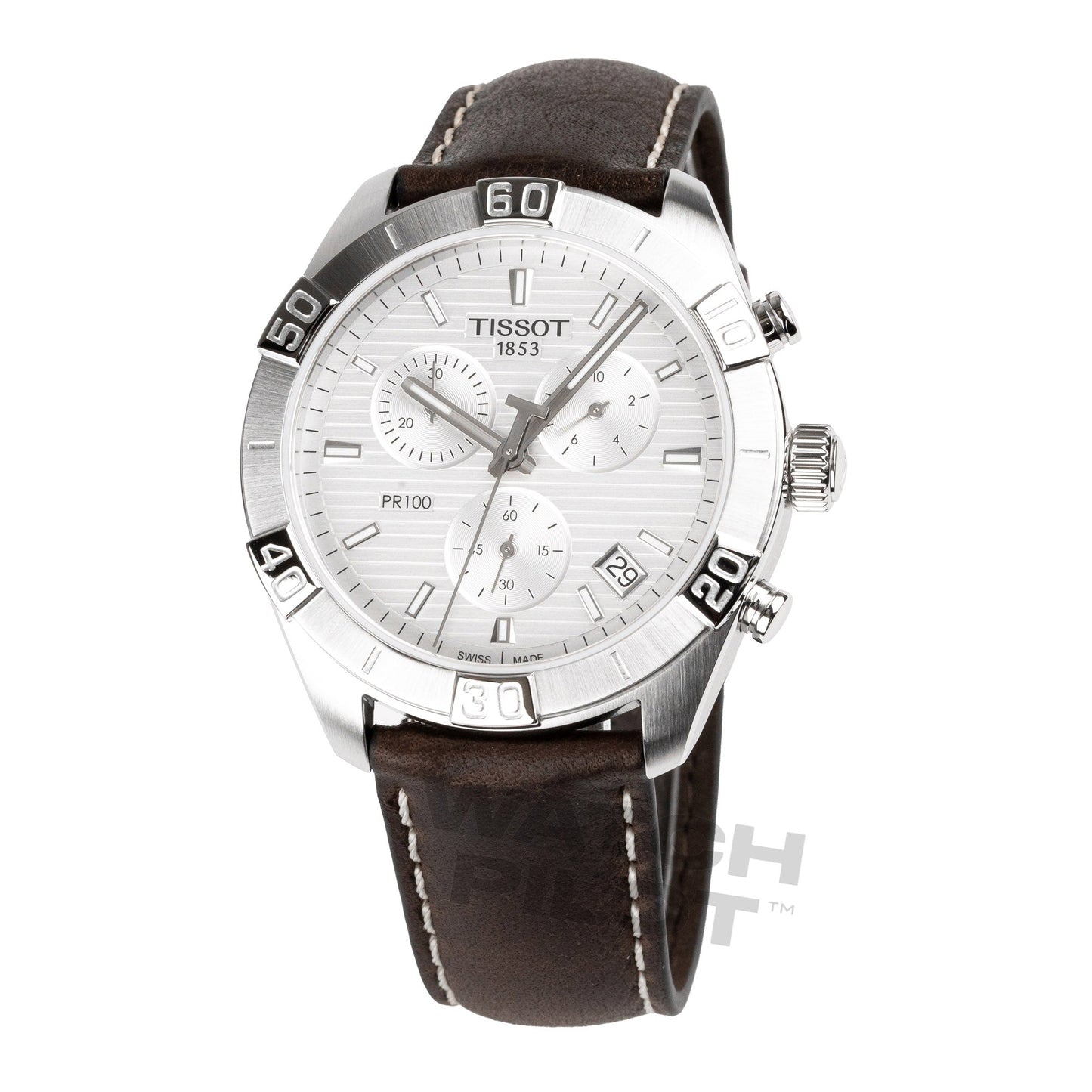 Tissot PR 100 Sport Sølvbrun Herreur