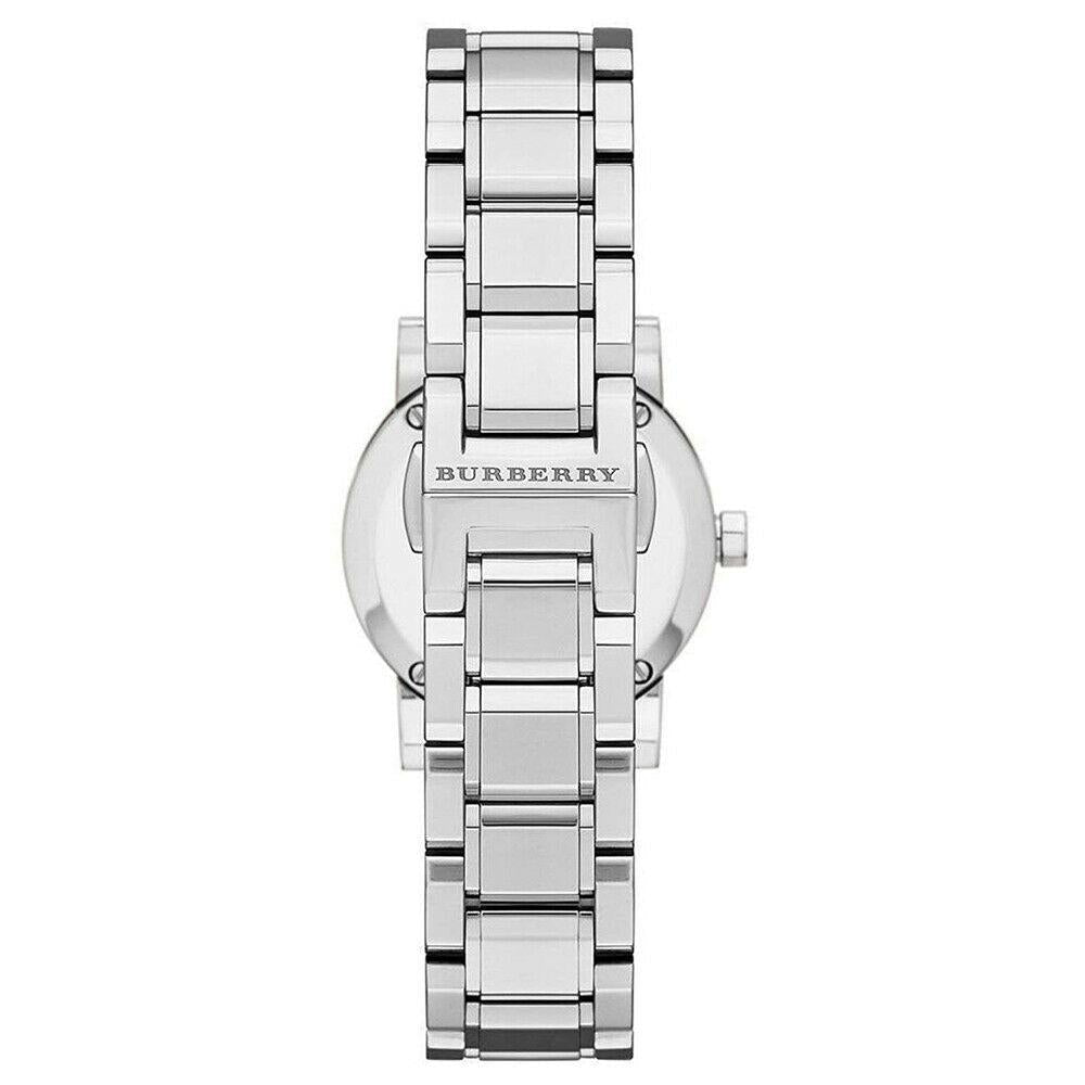 Burberry Damenuhr in Rosa und Silber, 26 mm