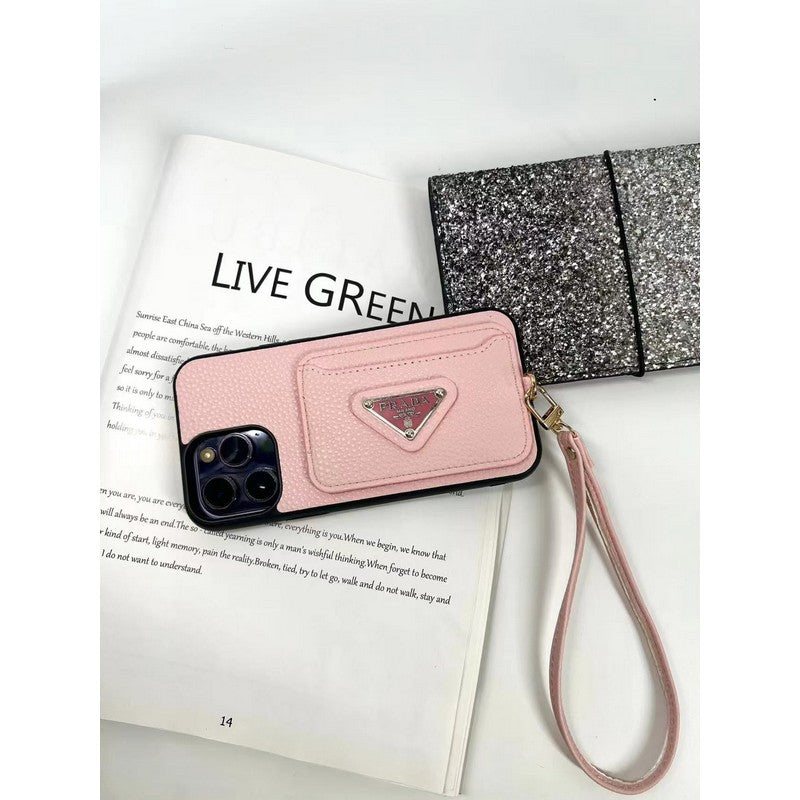 Pra Four Colors Card Bag Pouzdro na iPhone