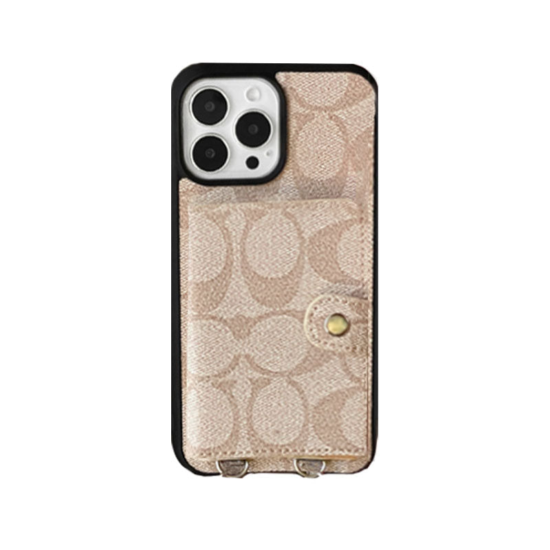 Coach iPhone tok Tárcával és Szíjjal Barna -SZK240402