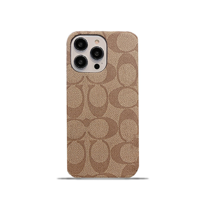 Capa clássica para iPhone Coach Café -JDK241426