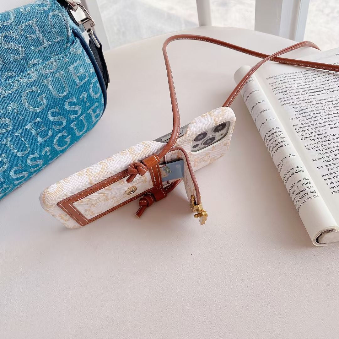 Cás Bán Celine iPhone Le Sealbhóir Cárta -LH240109