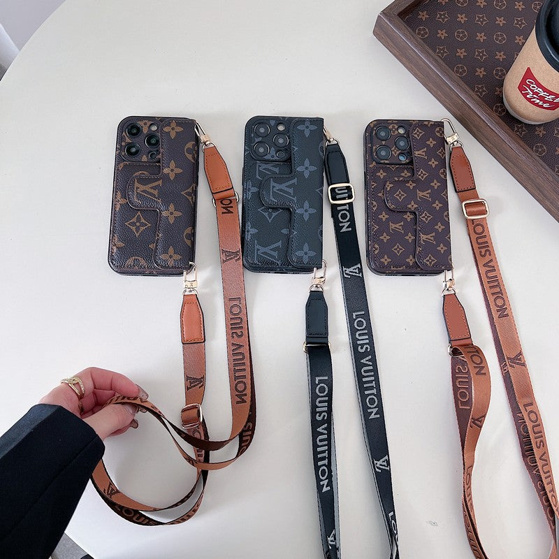 Etui na iPhone'a z bocznym uchwytem na karty Lou
