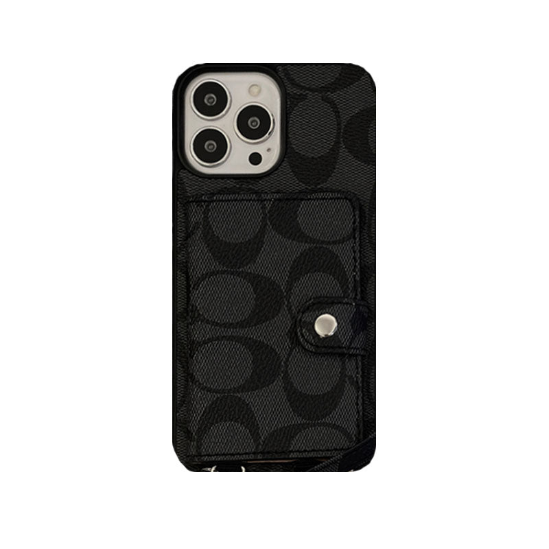 Coach iPhone tok Tárcával és Szíjjal Barna -SZK240402