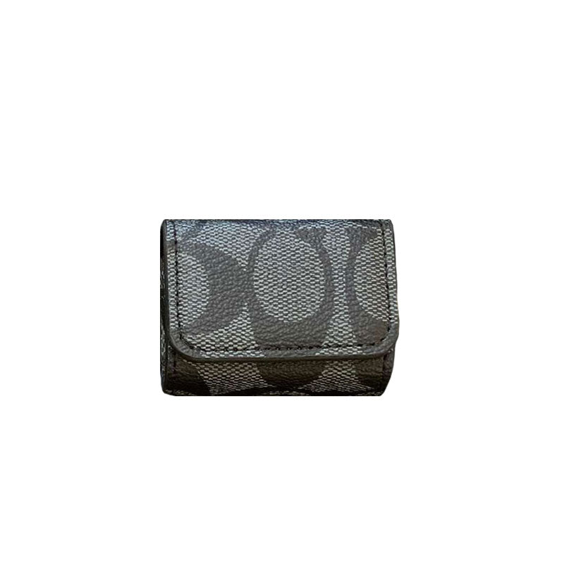 Luxuriöse Coach AirPods-Hüllen Kaffee-YH240425