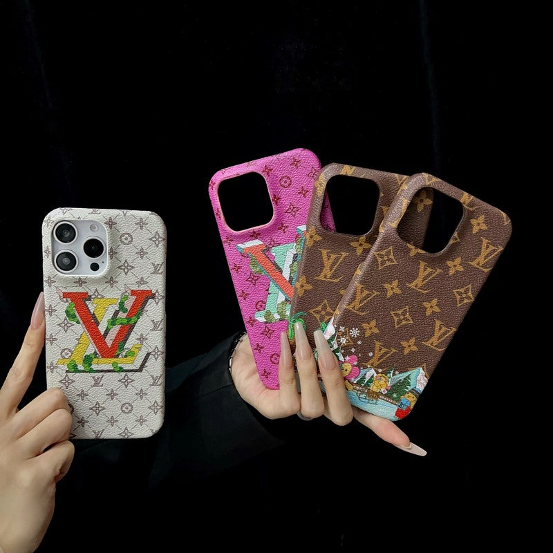 Lou kleuren iPhone-hoesje