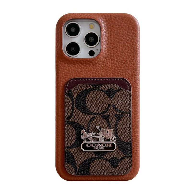 Coa Card Bag Læder iPhone etui