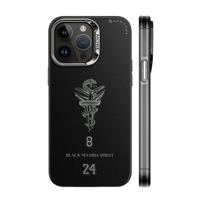 Coque iPhone unique 【Mamba noir commémoratif】
