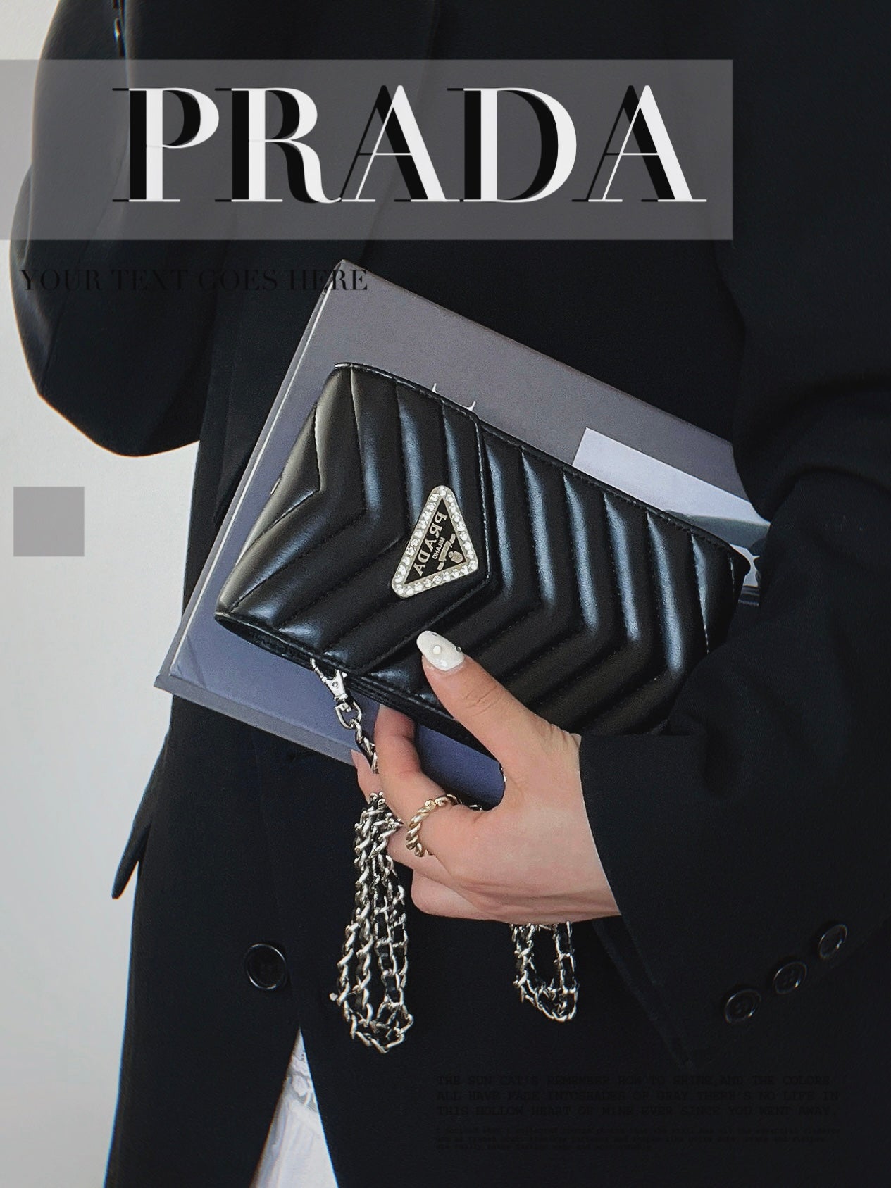 Crossbody nahkainen puhelinlaukku
