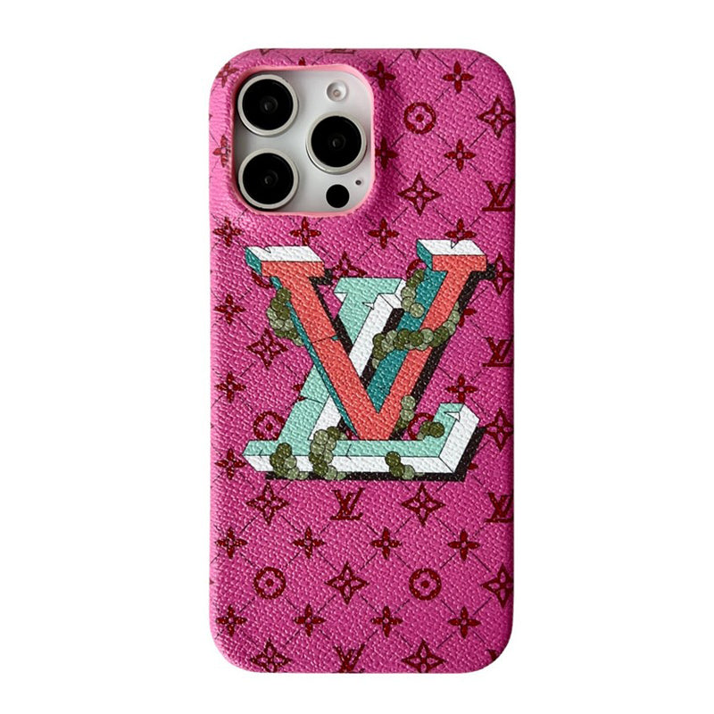 Lou kleuren iPhone-hoesje