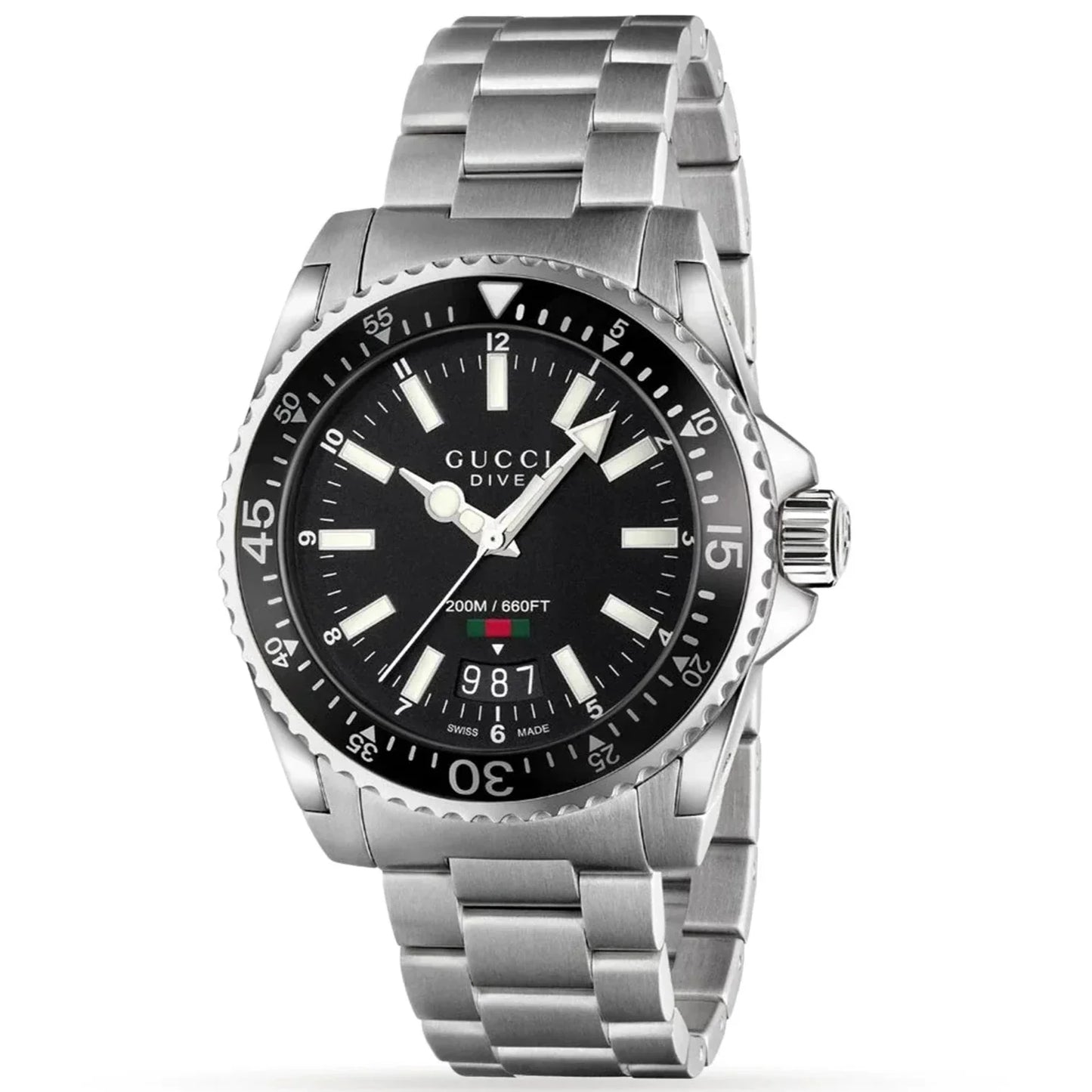 Gucci Men's Dive Black Watch