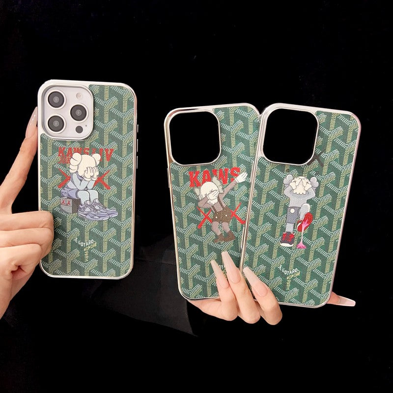 Custodia per iPhone in oro bianco Goya x Kaw
