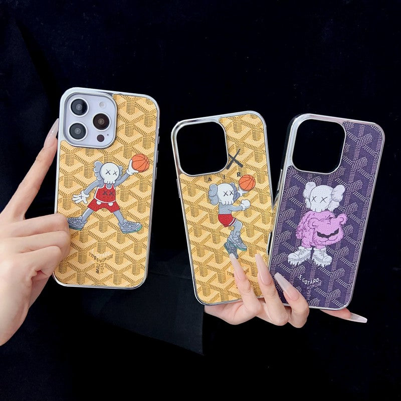 Custodia per iPhone in oro bianco Goya x Kaw