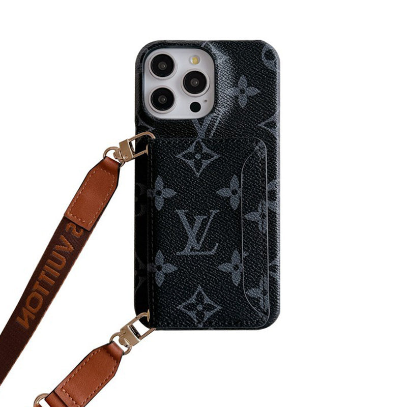 Custodia classica per iPhone a tracolla Lou Card Bag