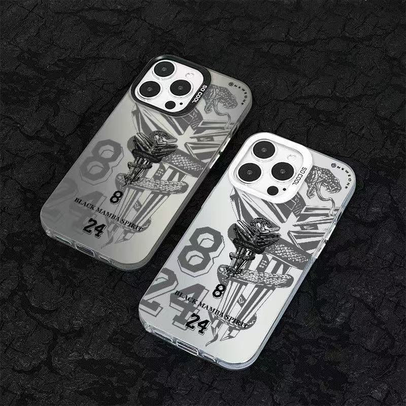 Coque iPhone unique 【Mamba noir commémoratif】