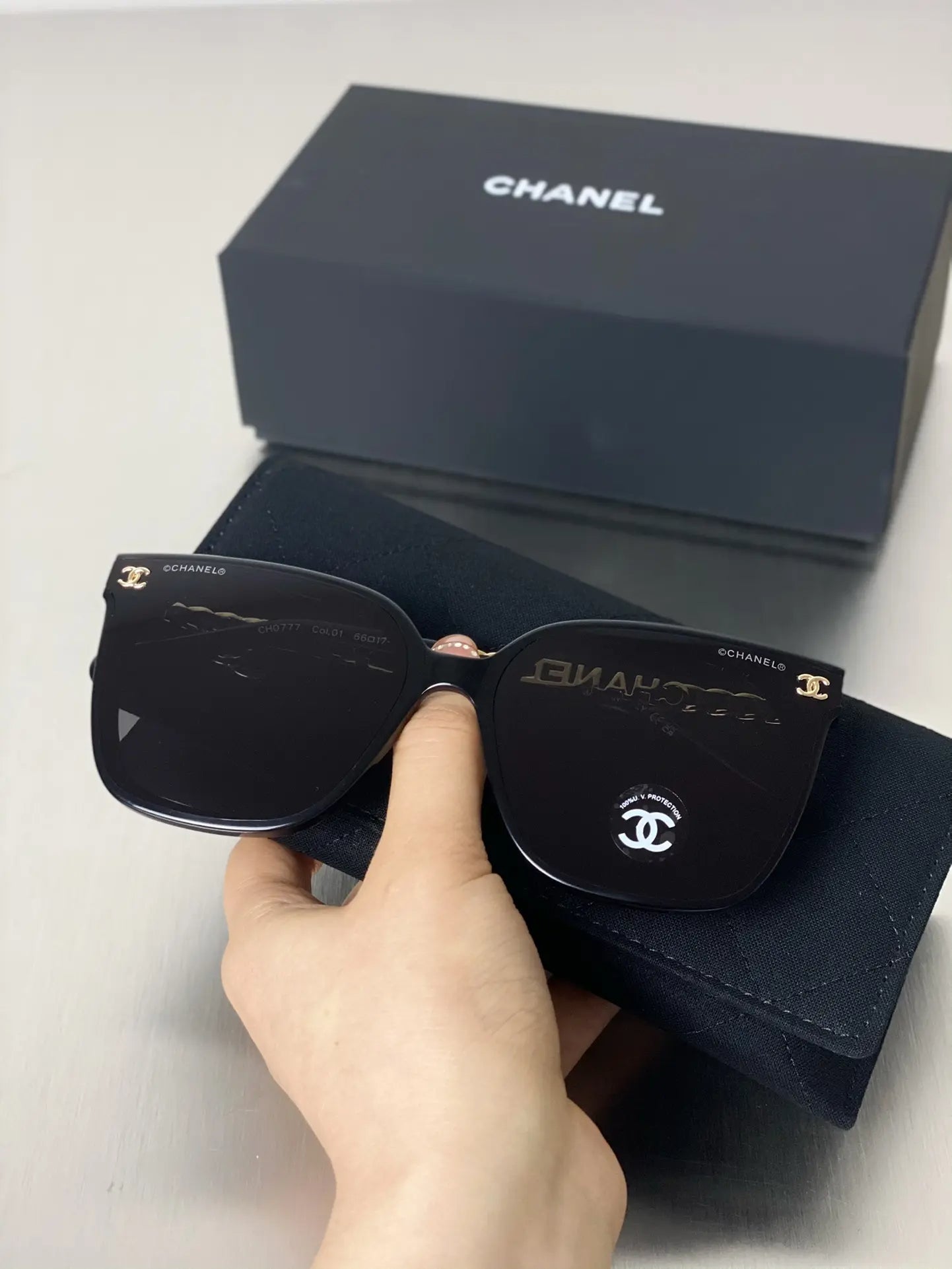CC 하이엔드 패션 선글라스