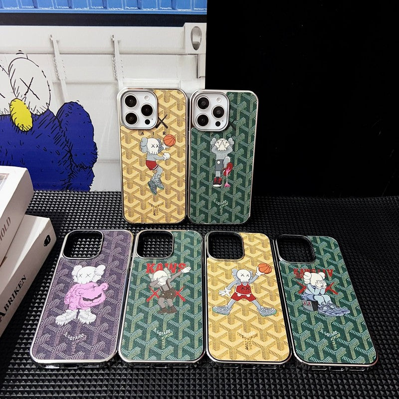 Custodia per iPhone in oro bianco Goya x Kaw