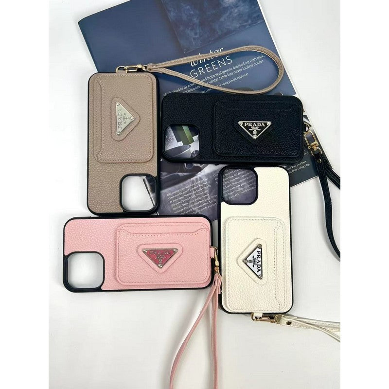 Custodia per iPhone Pra Four Colors Card Bag