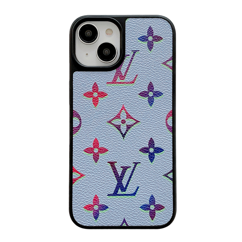Lou farvet læder cover til iPhone