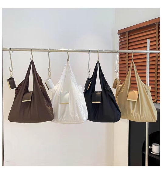 Sacola de compras multifuncional dobrável e moderna