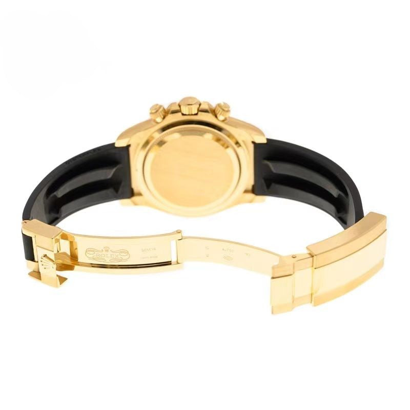 Luxury Chronograph Sport Watch with Rubber Strap