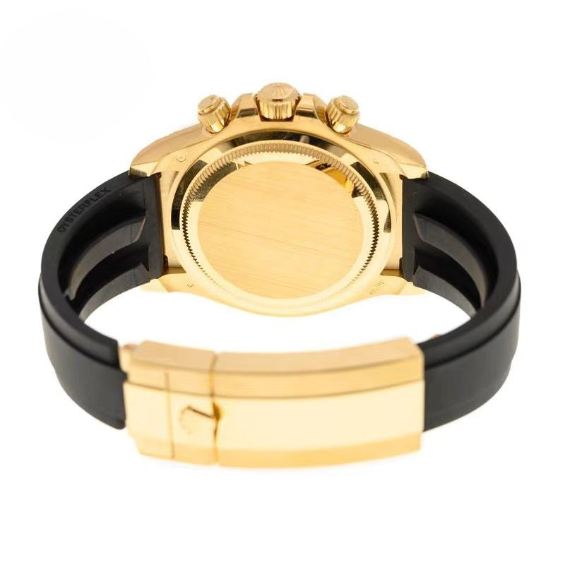 Luxury Chronograph Sport Watch with Rubber Strap