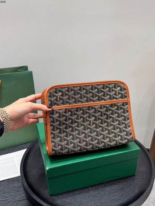 Bolsa clutch essencial para homem