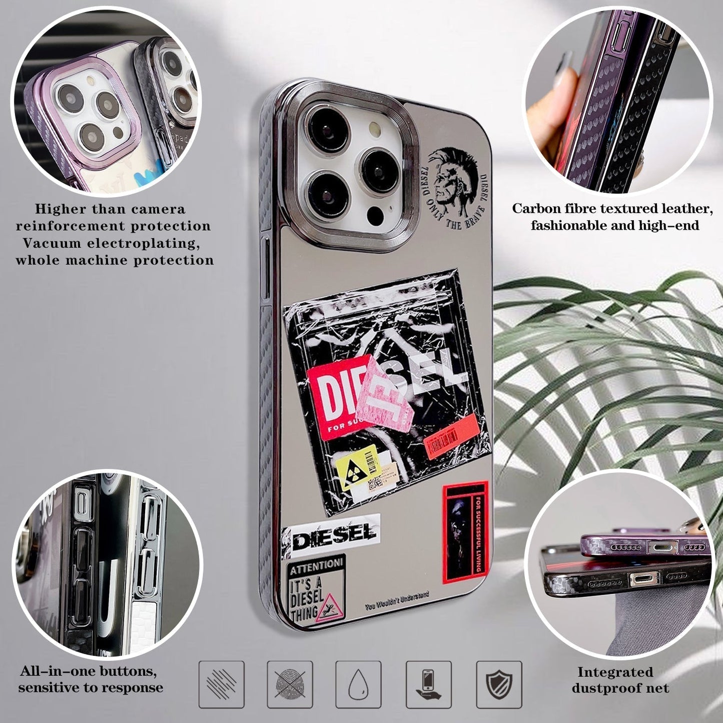 DIESEL iPhone-deksel A27 A28