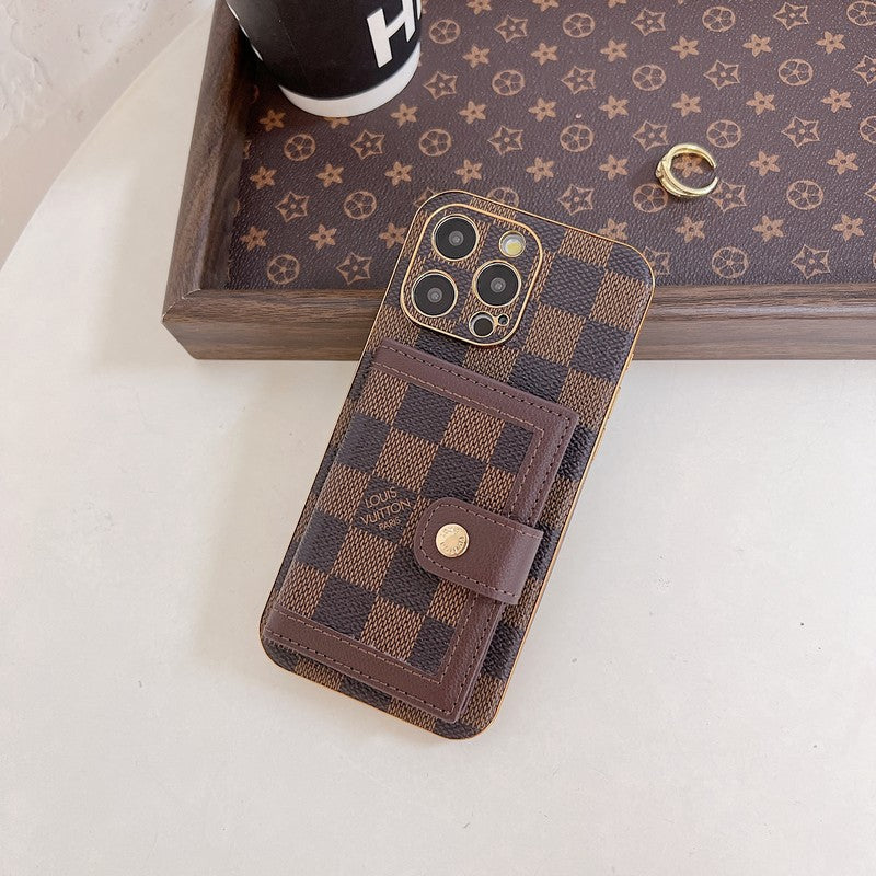 Lou Classic Color Card Bag Pouzdro na iPhone