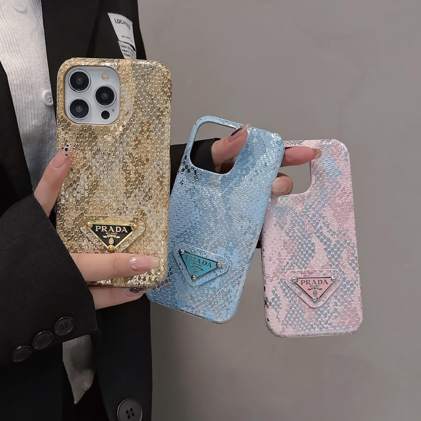 Pra グラデーションカラー iPhone ケース