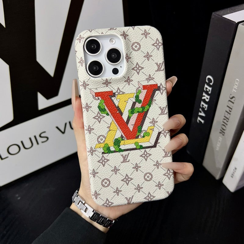 Lou kleuren iPhone-hoesje