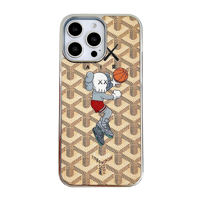 Custodia per iPhone in oro bianco Goya x Kaw