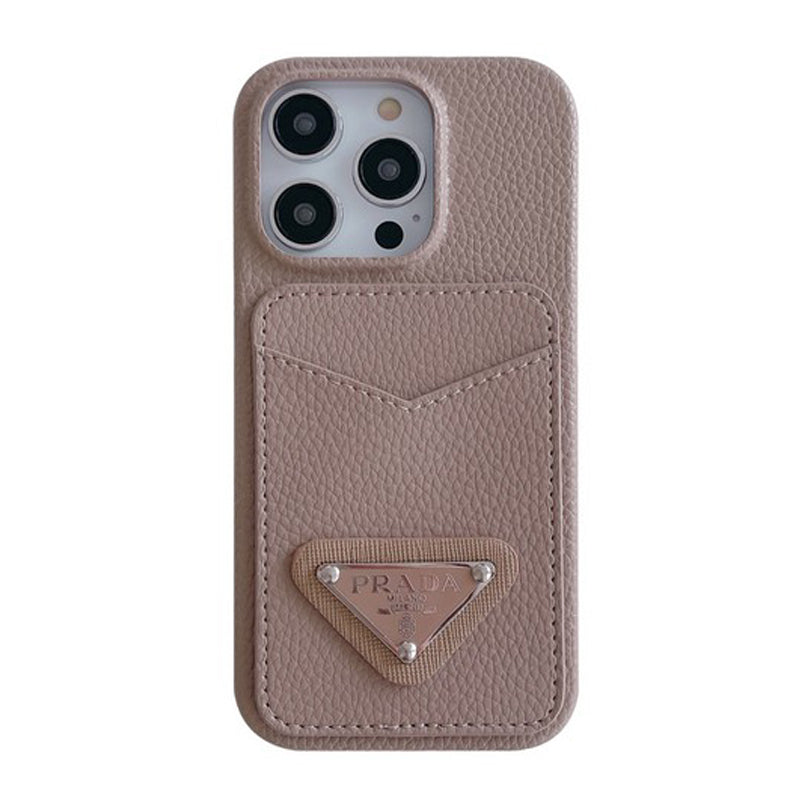 Kolorowe etui na iPhone'a z torbą na karty Pra