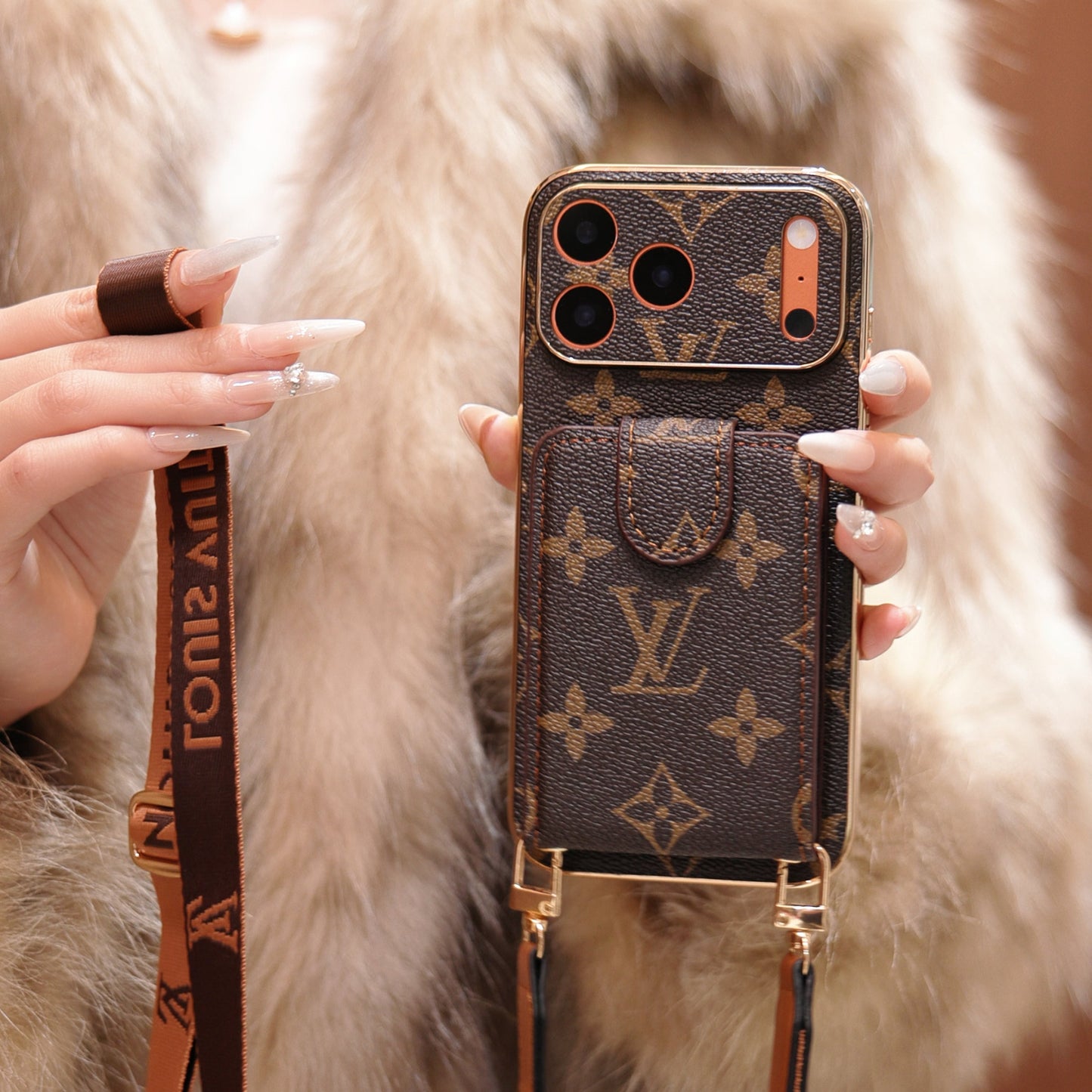 New Classic Luxury Card Holder Phone Case  02