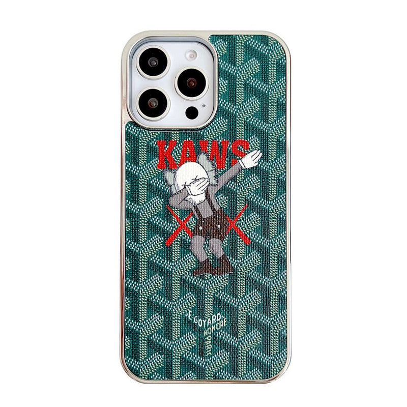 Custodia per iPhone in oro bianco Goya x Kaw