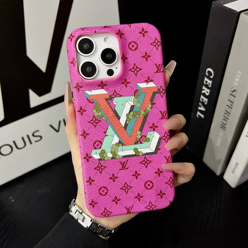 Lou kleuren iPhone-hoesje