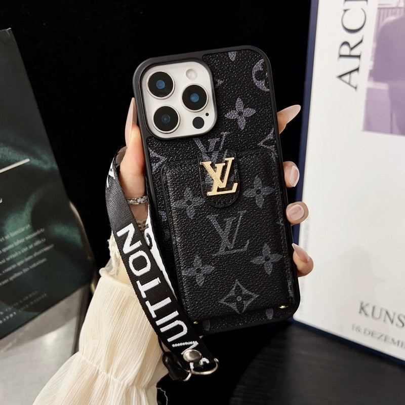 Custodia per iPhone a tracolla Lou Classic Color