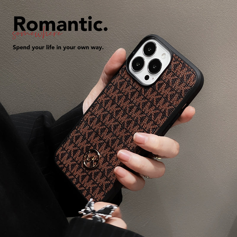 Michael Kors Cás iPhone Brown-MKK240603