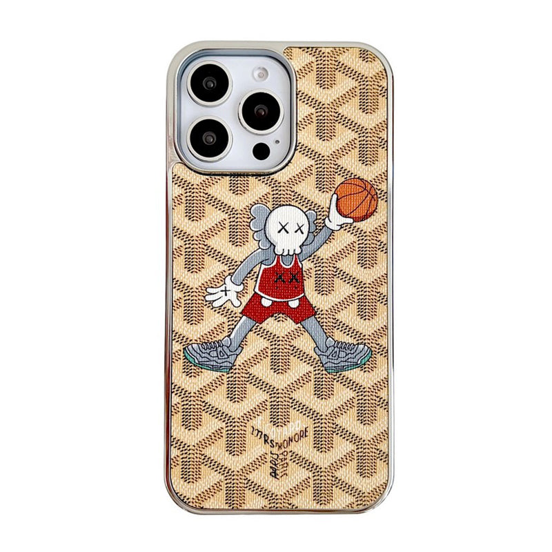 Custodia per iPhone in oro bianco Goya x Kaw