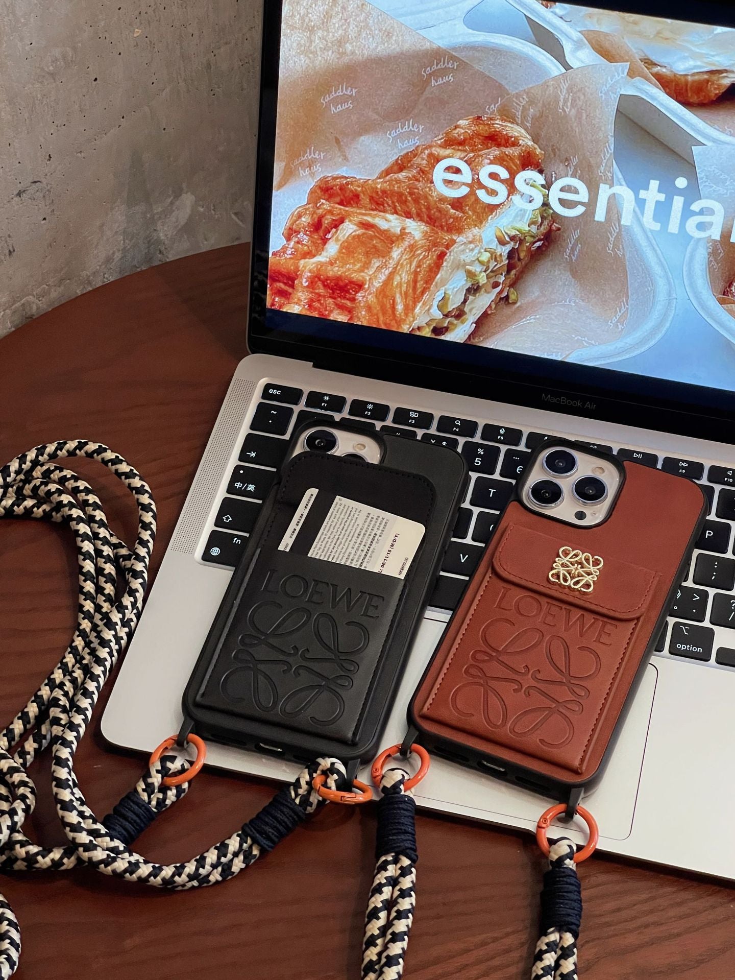 Loe Card Holder Δερμάτινη θήκη για iPhone
