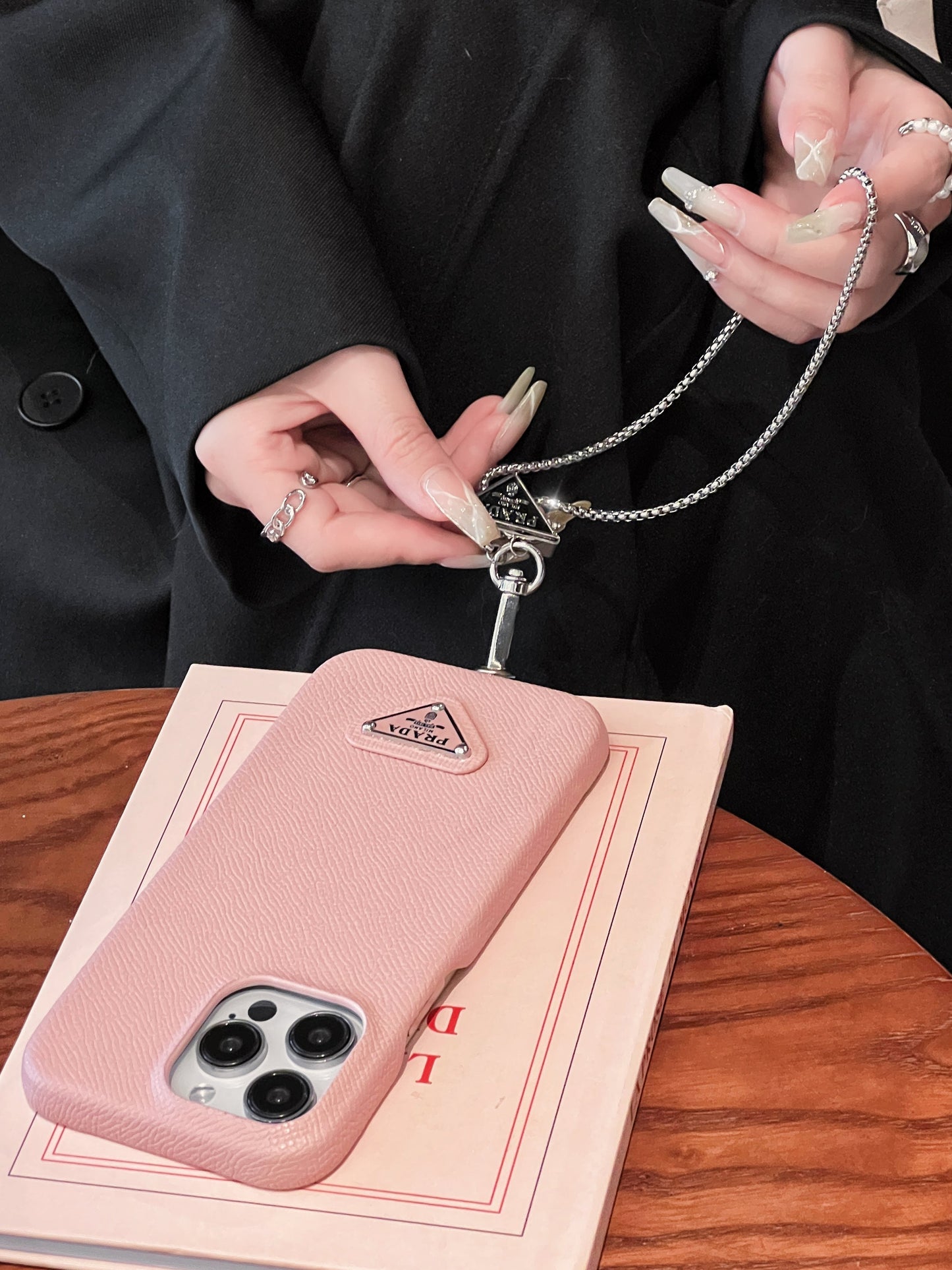 Pra Læder Crossbody iPhone etui