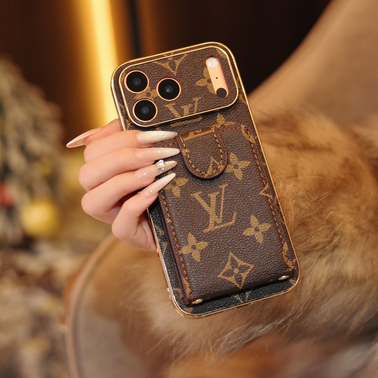 New Classic Luxury Card Holder Phone Case  02