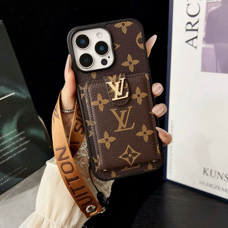 Custodia per iPhone a tracolla Lou Classic Color