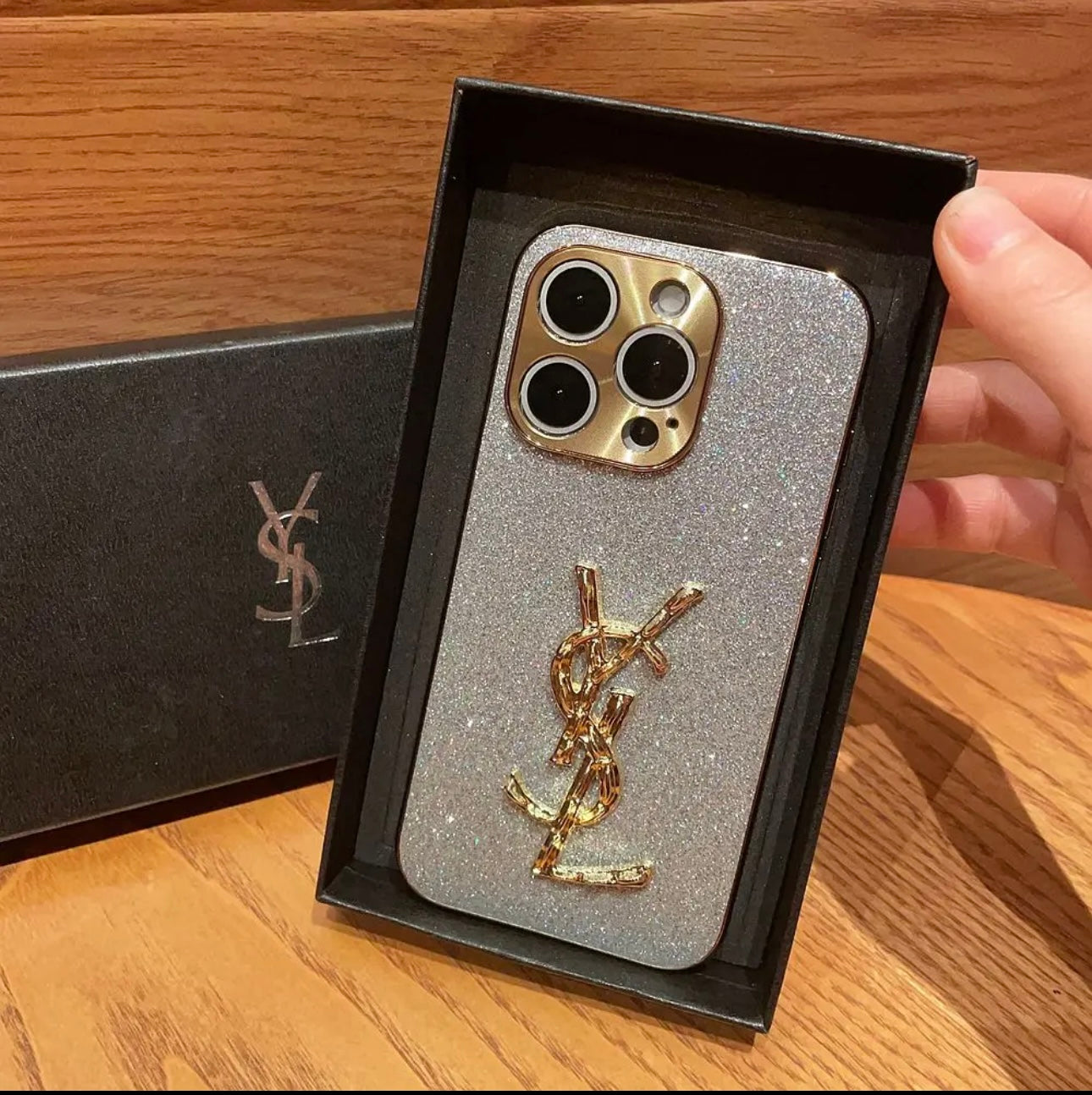 Y-S-L x Mono iPhone-hoesje