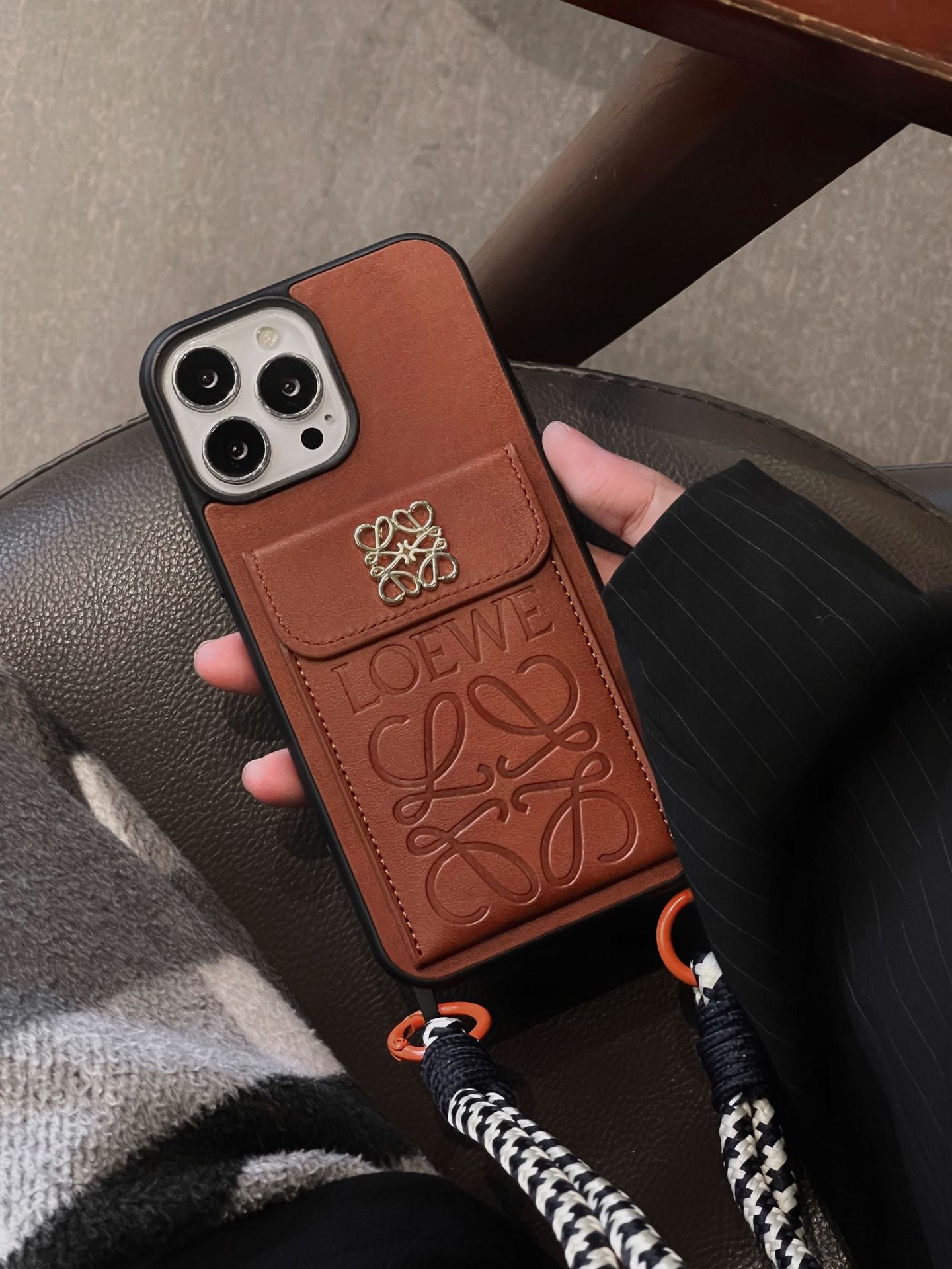 Loe Card Holder Δερμάτινη θήκη για iPhone