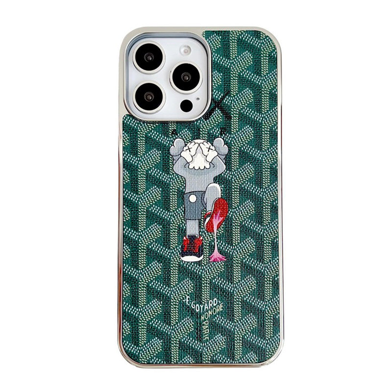 Custodia per iPhone in oro bianco Goya x Kaw