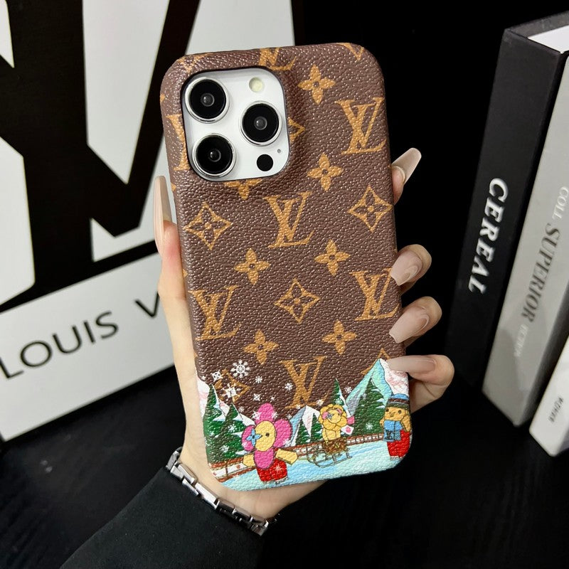 Lou kleuren iPhone-hoesje