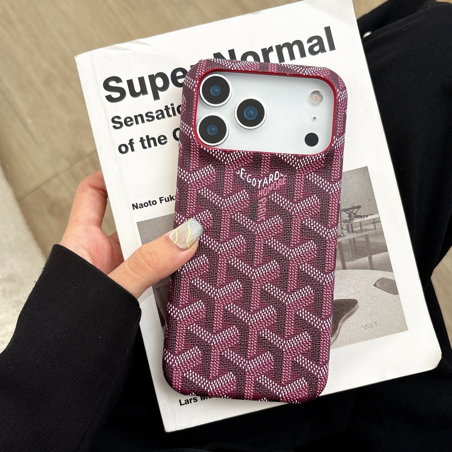 Luksusowy wzór etui ochronne na telefon – tekstura premium &  Projekt osłony kamery 💎📱